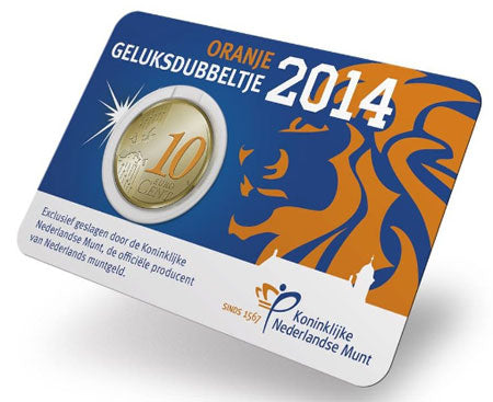 Netherlands 10 Colored Cents 2014
