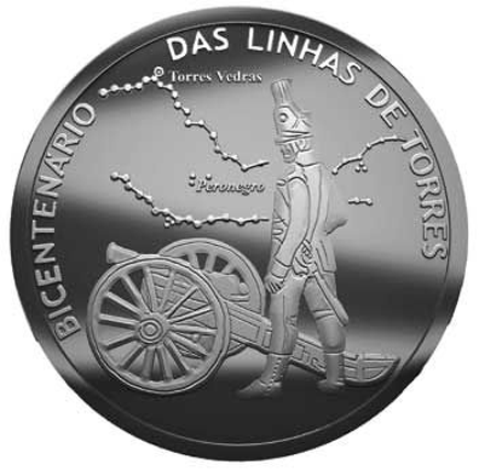 Πορτογαλία 2,50 € 200 Years of the Torres Lines 2010