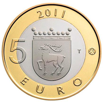 Φινλανδία 5 € Province of the Land Islands 2011