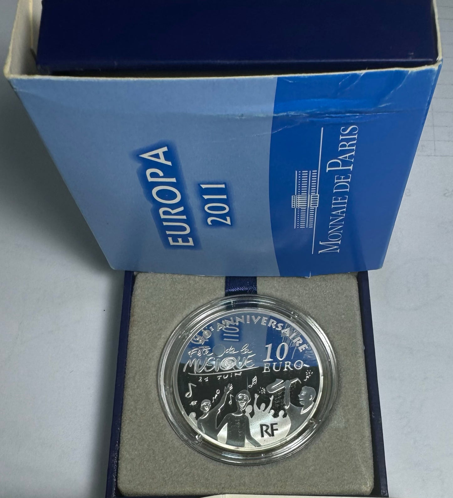 Γαλλία 10€ Prata Proof Music Festival 2011