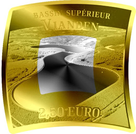 Λουξεμβούργο 2,5 € Vianden Hydroelectric Power Station 2018