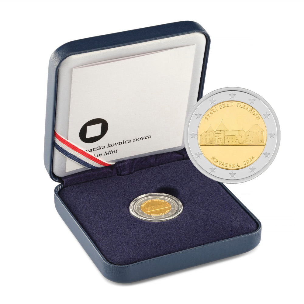 Κροατία 2€ Varazdin Old Town 2024 Απόδειξη