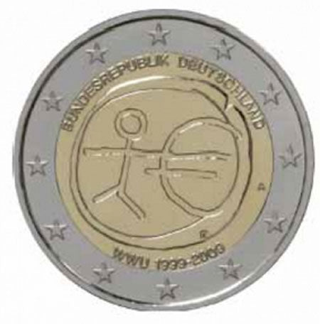 Γερμανία 2€ E.M.U. 2009 (5 γράμματα)