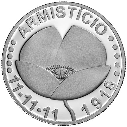 Πορτογαλία 5 € 100 Years of the Armistice Silver Proof 2018