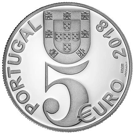 Πορτογαλία 5 € 100 Years of the Armistice Silver Proof 2018