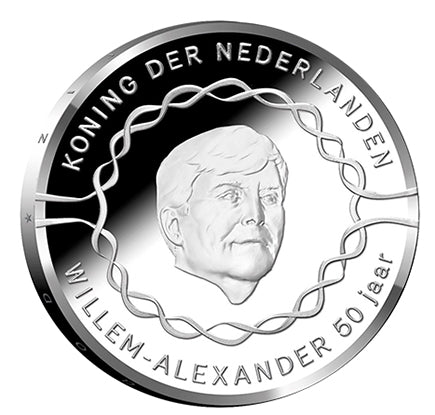 Ολλανδία 10 € 50 Years of Williem Alexander 2017