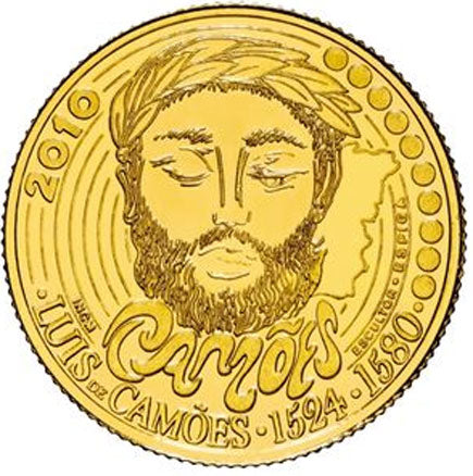 Πορτογαλία 1/4€ 2010 - Luis Camões
