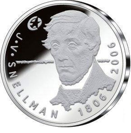 Φινλανδία 10 € J. V. Snellman 2006