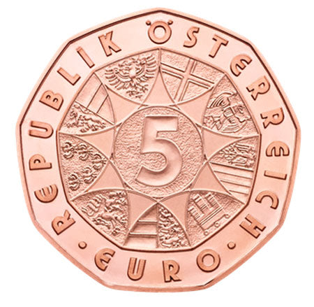 Αυστρία 5 € Arctic Adventure 2014