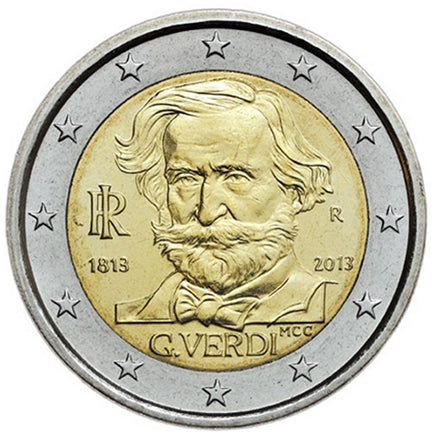 Ιταλία 2€ Βέρντι 2013