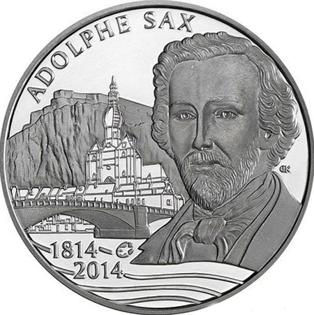 Βέλγιο 10 € Adolphe Sax 2014