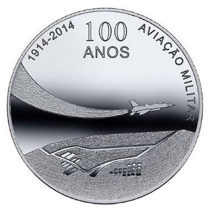 Πορτογαλία 2,50 € 100 Years of Military Aviation Silver Proof 2014