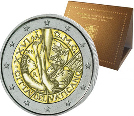 Βατικανό 2€ 2011 - Ημέρες Νεολαίας