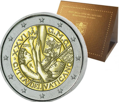 Βατικανό 2€ 2011 - Ημέρες Νεολαίας