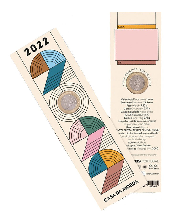 Πορτογαλία αναμνηστικό νόμισμα 1€ 2022