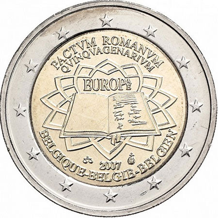 Βέλγιο 2 € Συνθήκη της Ρώμης 2007