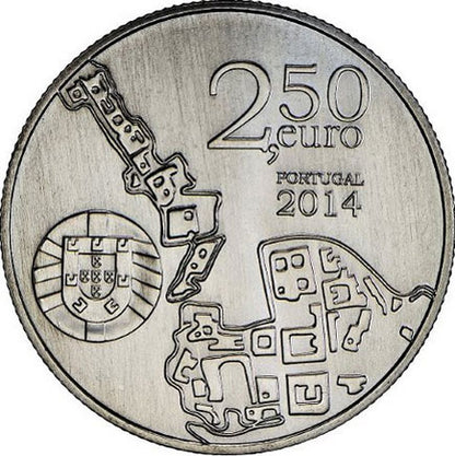Πορτογαλία 2,50 € Coimbra Alta and Sofia 2014