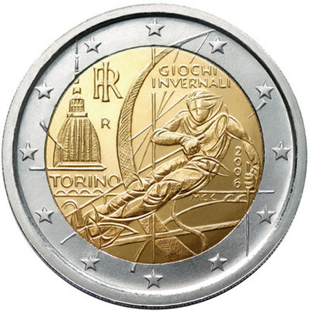 Ιταλία 2 € 2006 Χειμερινοί Ολυμπιακοί Αγώνες