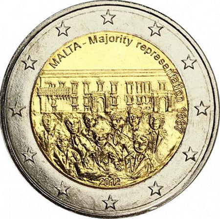 Μάλτα 2€ Εκπροσώπηση της Πλειοψηφίας 2012