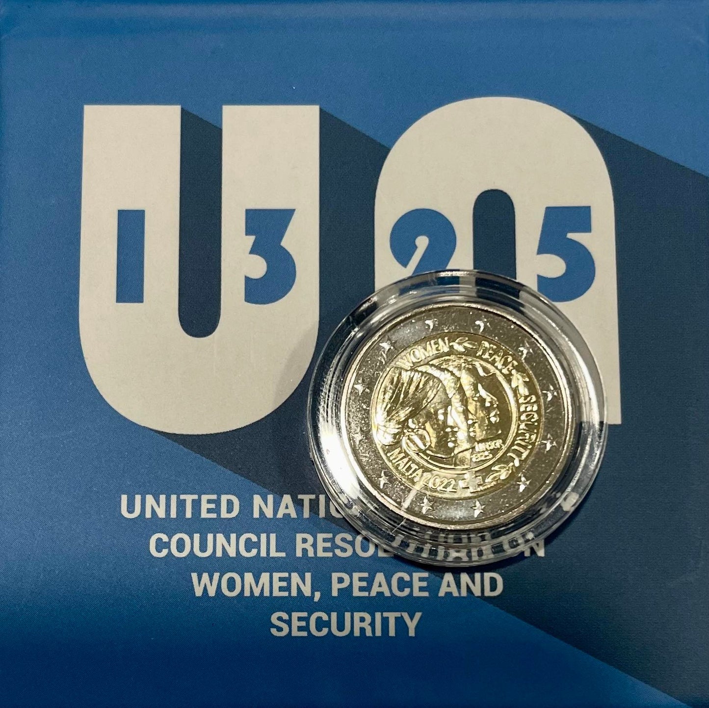 Μάλτα 2€ Ψήφισμα του Συμβουλίου Ασφαλείας του ΟΗΕ για τις γυναίκες, την ειρήνη και την ασφάλεια 2022 Ειδική υπόθεση