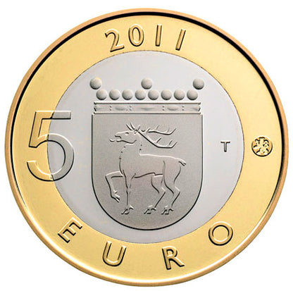 Φινλανδία 5 € Province of the Land Islands 2011