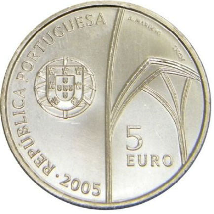 Πορτογαλία 5€ Μονή Batalha 2005