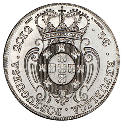 Πορτογαλία 5€ The Piece of D.João V 2012