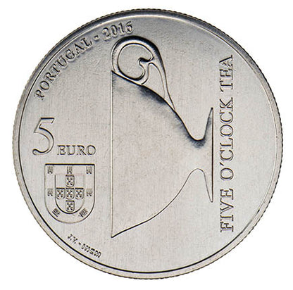 Πορτογαλία 5€ Catarina de Bragança 2016