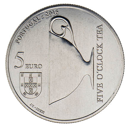 Πορτογαλία 5€ Catarina de Bragança 2016