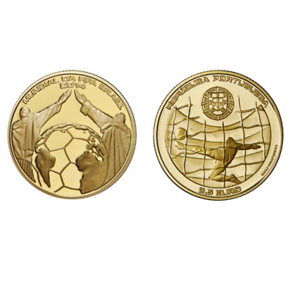 Πορτογαλία 2,50 € Παγκόσμιο Κύπελλο FIFA Χρυσό Βραζιλία 2014