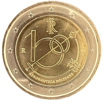 Italia 2 € 100 Χρόνια Πολεμικής Αεροπορίας 2023