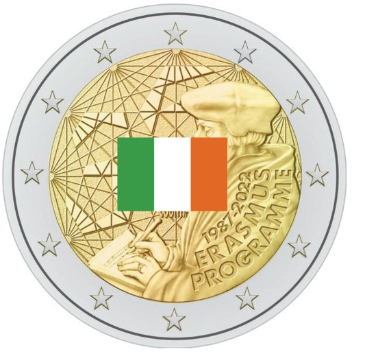 Ιρλανδία 2 € 35 χρόνια του προγράμματος Erasmus 2022