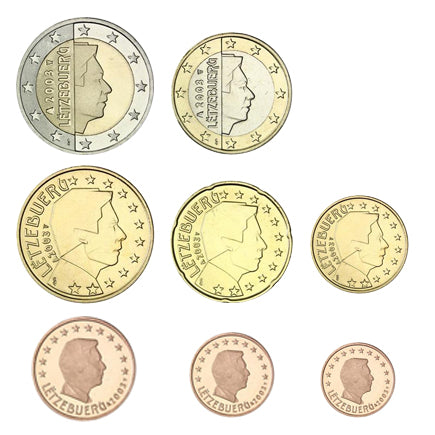 Νομίσματα Λουξεμβούργου 2002/2003 - παρατηρήσεις