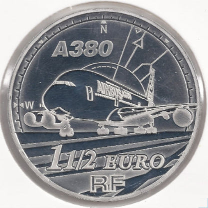 Γαλλία 1,50 € Airbus A380 2007