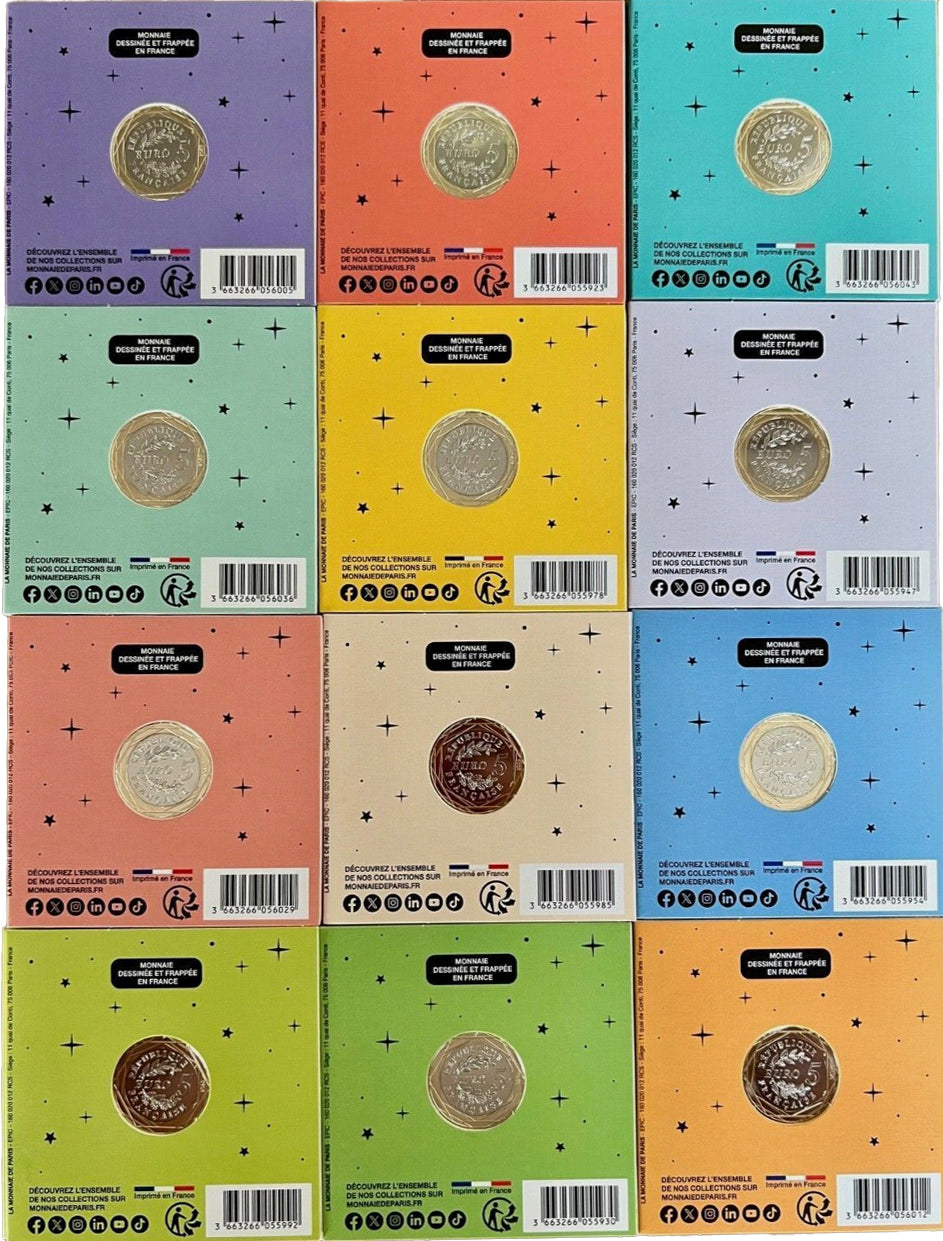 Γαλλία 5€ Συλλογή σημείων 2025
