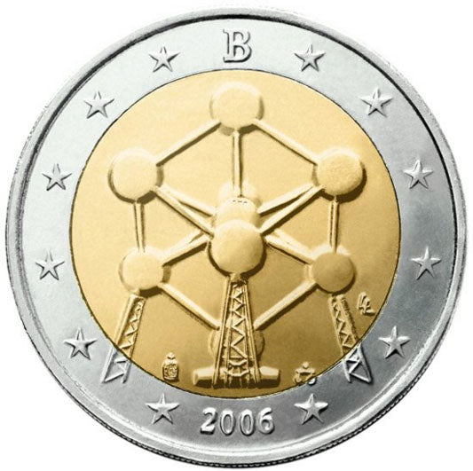 Βέλγιο 2€ Atomo 2006