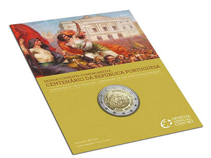 Πορτογαλία 2€ Centenary of the Republic 2010 Bnc