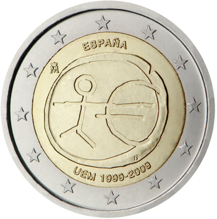 Ισπανία 2€ E.M.U. 2009