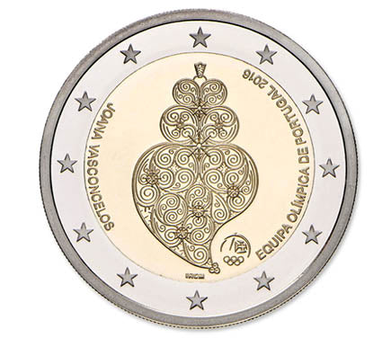 Πορτογαλία 2€ Ολυμπιακή Ομάδα 2016 Απόδειξη
