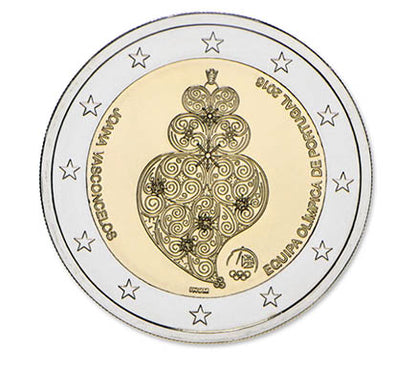 Πορτογαλία 2€ Olympic Team 2016 BNC (παρατηρήσεις)