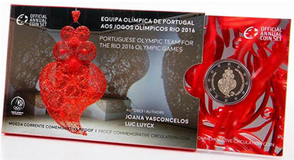 Πορτογαλία 2€ Ολυμπιακή Ομάδα 2016 Απόδειξη