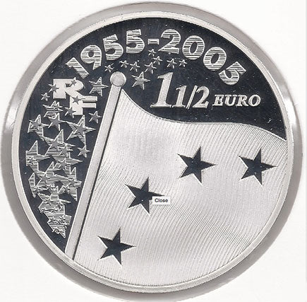 Γαλλία 1,50 € Ευρώπη 2005