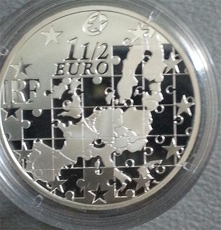 Γαλλία 1,50 € Ευρώπη 2004