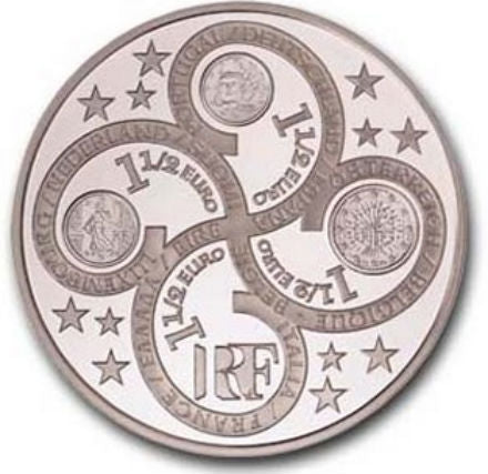 Γαλλία 1,50 € Ένα έτος Euro 2003
