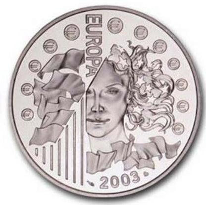 Γαλλία 1,50 € Ένα έτος Euro 2003