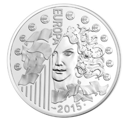 Γαλλία 10 € 70 Χρόνια Ειρήνης στην Ευρώπη 2015