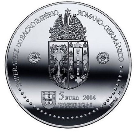 Πορτογαλία 5€ Queen D. Leonor 2014