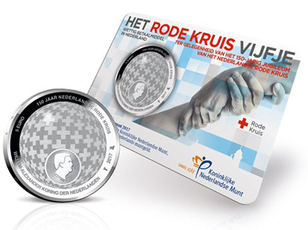 Κάτω Χώρες 5 € 150 Χρόνια Ολλανδικού Ερυθρού Σταυρού 2017