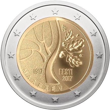 Εσθονία 2€ Ανεξαρτησία 2017