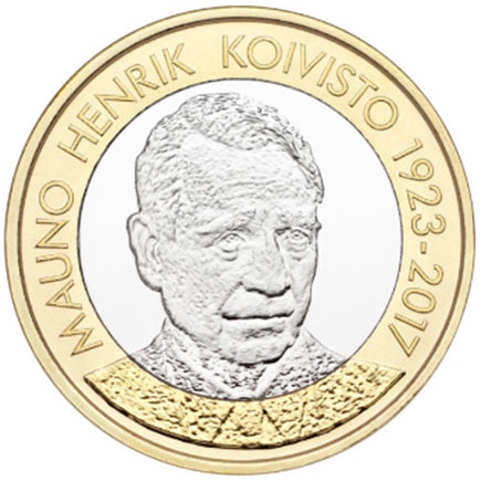 Φινλανδία 5 € Mauno Koivisto 2017